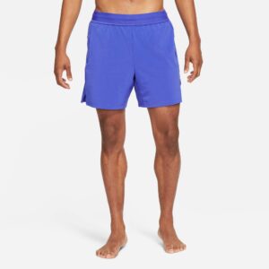 Nike Yoga 2i1 Shorts Herre Blå