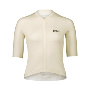 POC W's Pristine Kortærmet Cykeltrøje i Okenite Off-White