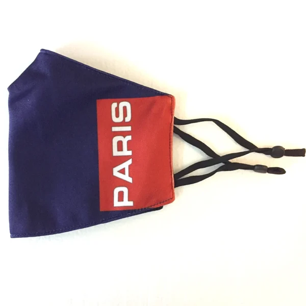 Paris Face MASK France Football Club Reusable Hygiene mouth Masks Filter Anti Dust PM 2.5 soccer Face shield