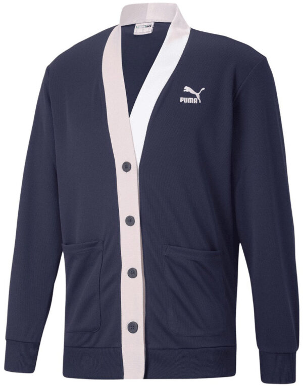 Puma Tennis Club Cardigan Trøje Herre Blå