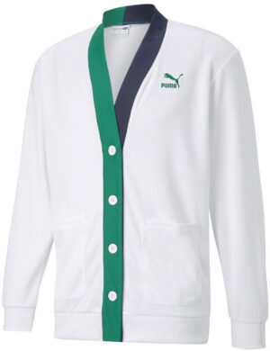 Puma Tennis Club Cardigan Trøje Herre Hvid