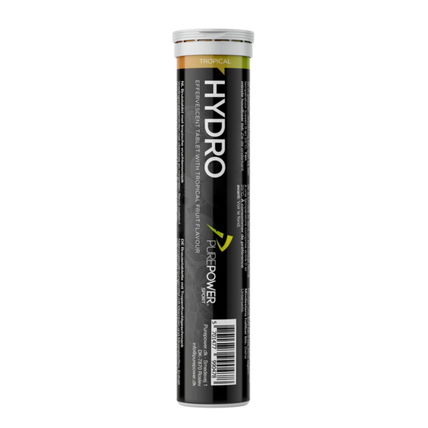 PurePower Hydrotabs Elektrolytter Tropicalsmag (1 rør med 20 tabletter)