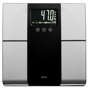 Smart analytisk badevægt 225 kg - med LCD display, BMI måling