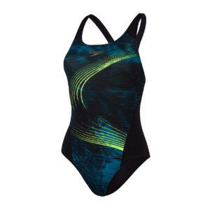 Speedo Placement Recordbreaker Badedragt Dame 36 Multifarvet