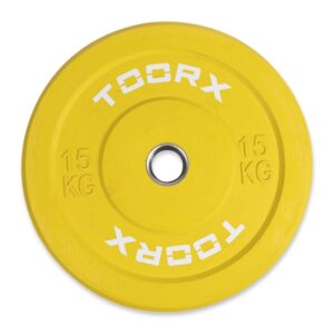 TOORX 15 KG. BUMBER VÆGTSKIVE