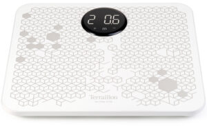 Terraillon Power Massager Badevægt med Elektrostimulering - Max 180kg - Hvid
