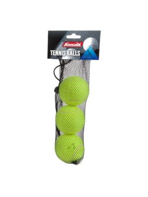 Toi-Toys Adrenix Tennis Balls with Resealable Net 3 pcs.