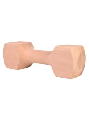 Trixie Wooden retrieving dumbbell angular 25 cm approx. 650 g