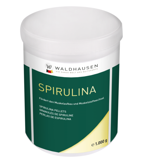 Waldhausen Spirulina Pellets - Muskelforstærker, 1 kg