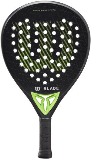 Wilson Blade Elite Tx V2 Padel Bat Unisex Sort