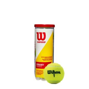 Wilson Championship Xd Tennisbolde, 3 Styk Unisex One Size Gul