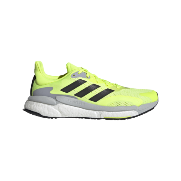 Adidas Solar Boost 3 Str. 40 - Stødabsorberende Herre Løbesko til Daglig Træning, Primegreen