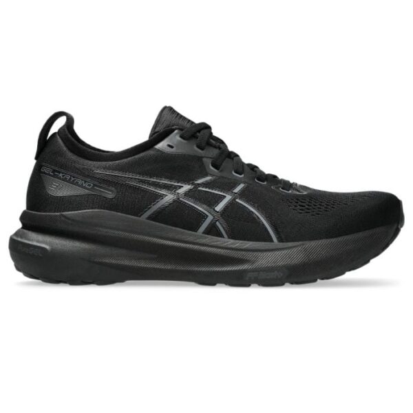 Asics Gel-Kayano 31 - Løbesko til Herre Str. 42 i Sort | Optimal Støtte og Komfort til Løb