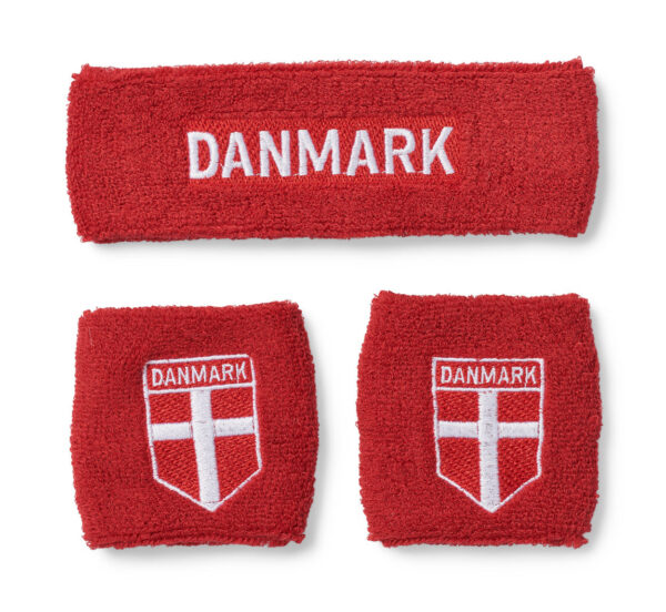 Intersport Danmark Pande Og Svedbånd Unisex Os Rød