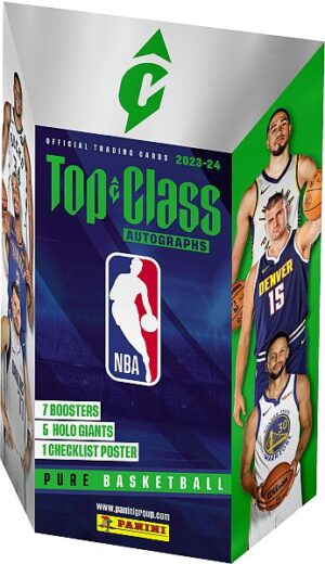 Panini NBA Top Class 2024 (Basketball) - Blaster Box - 7 Boosters, 5 Holo Giants & Checklist