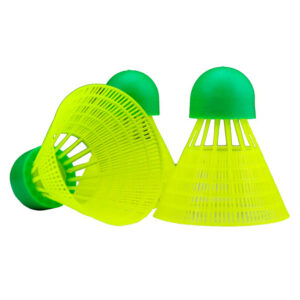 Rucanor Speed Shuttle Fjerbolde - Langsom (Nylon) 3pk - Grøn
