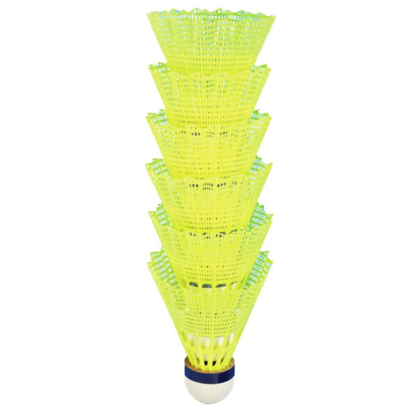 Rucanor Tournament Fjerbolde (Nylon) 6pk - Gul