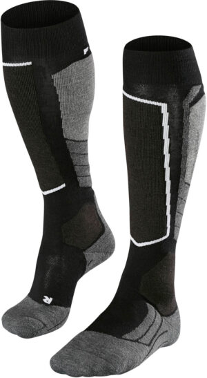 Falke Sk2 Wool Skistrømper Herre 3941 Sort