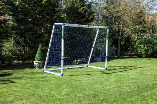 Fodboldmål TARGET SPORT PRO 5 - FRI FRAGT - 244 cm x 183 cm m/net - STÆRKT OG VEJRBESTANDIGT!