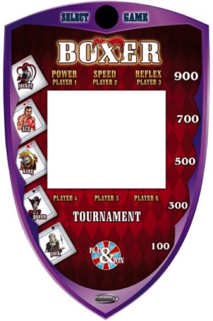 Frontpanel Boksemaskine Wincash