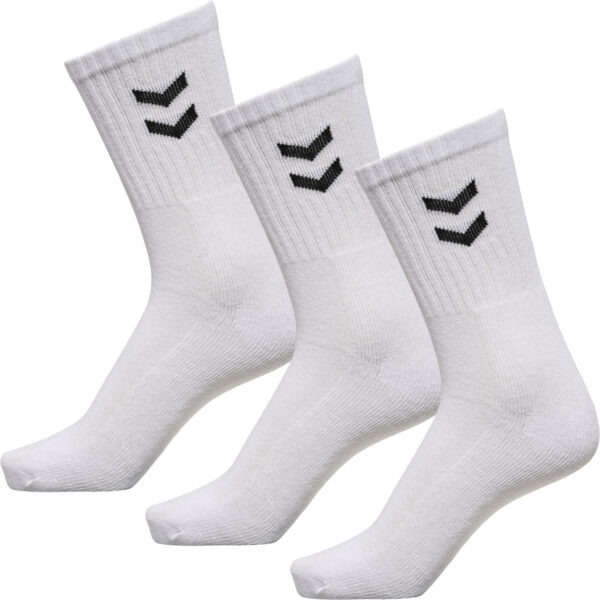 Hummel Basic Tennissokker, 3 Par Unisex 3235 Hvid