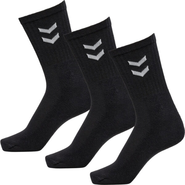 Hummel Basic Tennissokker, 3 Par Unisex 3235 Sort