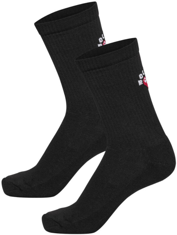 Hummel Roligan Tennissokker, 2 Par Unisex 4145 Sort