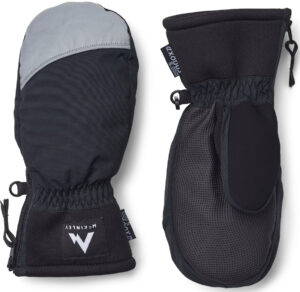 Mckinley Short Mitten Skihandsker Unisex 12 År Sort