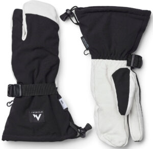 Mckinley Softshell 3finger Skihandsker Unisex 6 Sort