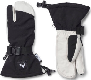 Mckinley Softshell 3finger Skihandsker Unisex 68 År Sort