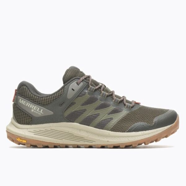 Merrell Nova 3 GTX Vandresko Str. 42 Grøn Herre - Komfortable og vandtætte løbesko