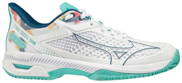 Mizuno Wave Exceed Tour 5 Cc Tennissko Dame 36.5 Hvid