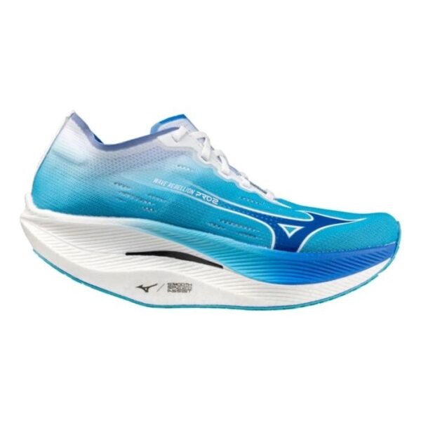 Mizuno Wave Rebellion Pro 2 Str. 36½ Blå Dame Løbesko til hurtig træning og konkurrence