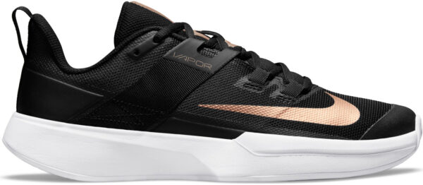 Nike Court Vapor Lite Clay Court Tennissko Dame 37.5 Sort
