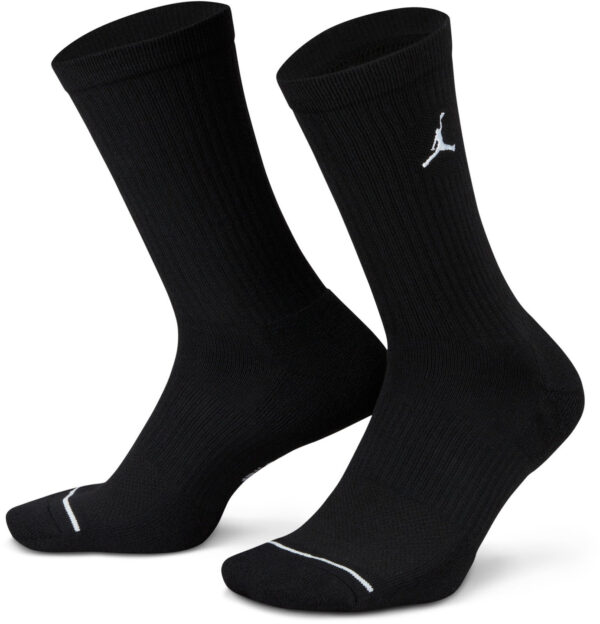 Nike Jordan Everyday Tennissokker, 3 Par Unisex Xl Sort