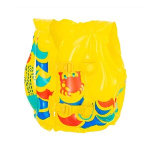 Oppustelig svømmevest Gul Krabbe 41 x 30 cm 3-6 år (1 enheder)