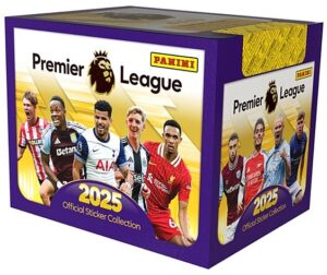 Panini Fodbold-Stickers/KlistermÃ¦rker: Premier League 2025 - Booster Display (50 Pakker)