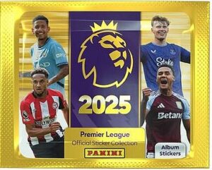 Panini Fodbold-Stickers/KlistermÃ¦rker: Premier League 2025 - Booster Pack