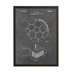 Patenttegning Plakat - Fodbold