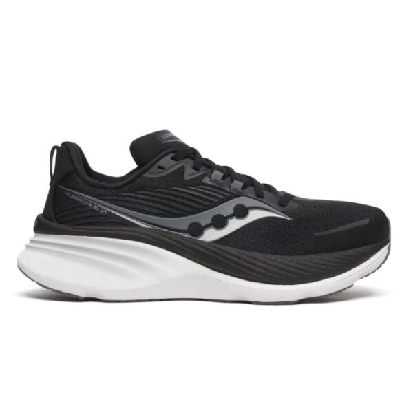 Saucony Hurricane 24 Løbesko Str. 40 Sort Herre - Optimal Støtte og Komfort til Løb