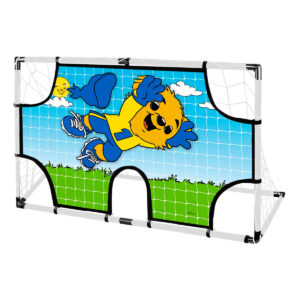 SportMe Bamse Fodboldmål m/Skudzoner (140x70x40cm)