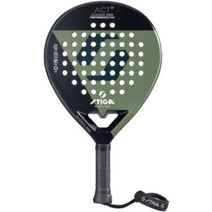 Stiga ACT Padel Bat (Rund) Sort/Grøn