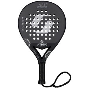 Stiga ART Padel Bat (Rund) Sort/Grå