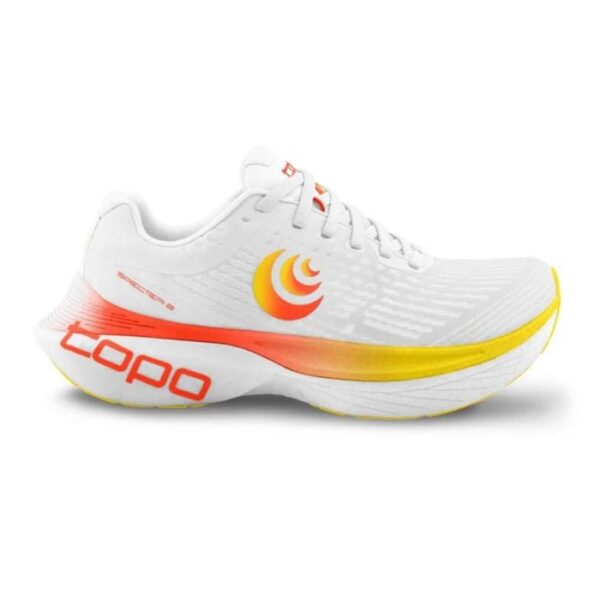 Topo Athletic Specter 2 Str. 38½ Hvid Dame Løbesko med Letvægt og God Stødabsorbering