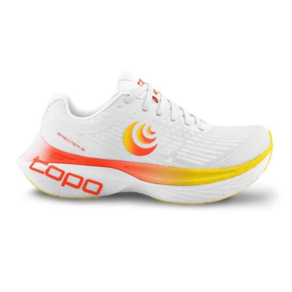 Topo Athletic Specter 2 Str. 42½ Hvid Herre - Løbesko til hurtige løbeture. Køb online og kom i gang med din træning!