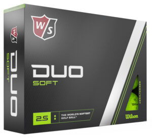 Wilson Duo Soft Golfbolde - 12 stk - Grøn