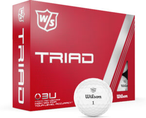 Wilson Triad Golfbolde - 12 stk. (Høj MOI-design)