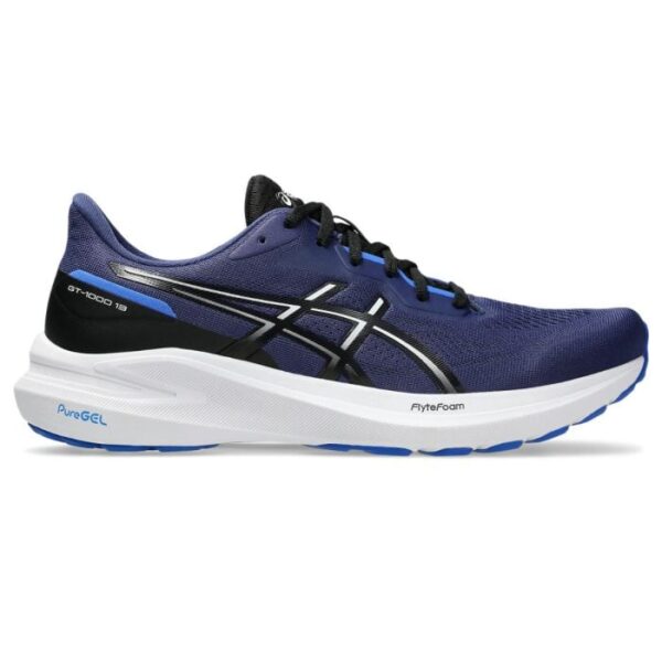 Asics GT-1000 13 Løbesko Str. 42 Herre - Blå, Stabilitet og Støtte til Løb