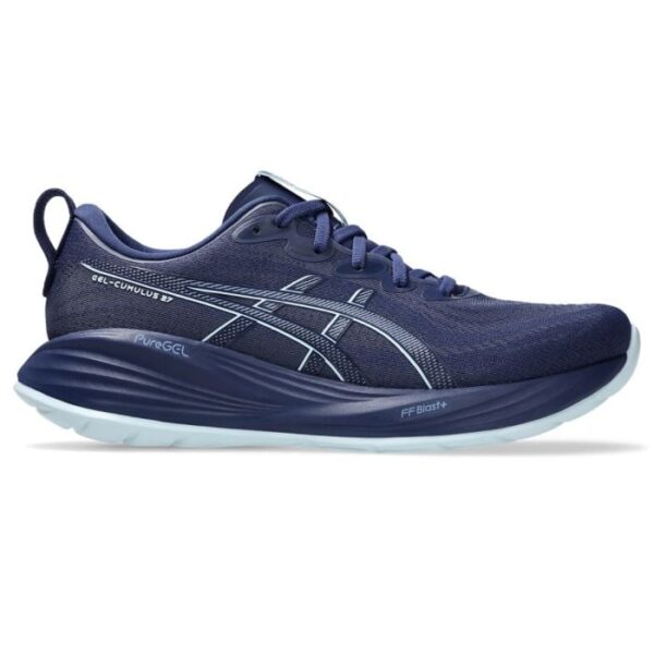 Asics Gel-Cumulus 27 Løbesko Str. 41½ Blå Herre - Komfortabel og Stødabsorberende