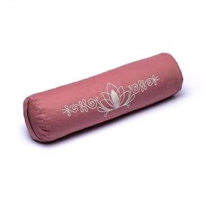 Bolster gammel rosa m lotus - Yoga - Pude - Bolster - GodKarmaShop